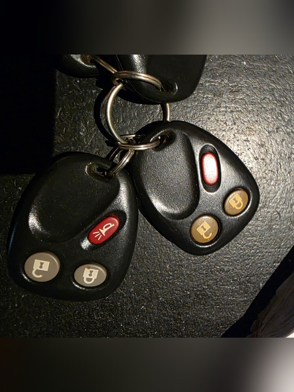 Truck  Key Remote Replacement Fob - Black